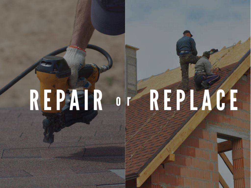 roof repair vs replacement